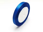 Panglica saten latime 10mm albastru (22m)