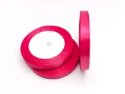 Panglica saten latime 10mm fucsia (22m)