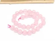 Sirag scurt cuart roz sfere 6mm