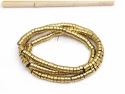 Sirag hematit rondele 4x2mm auriu