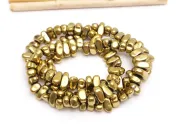 Sirag Hematit nugget 5~10x4.5~5.5x4mm auriu