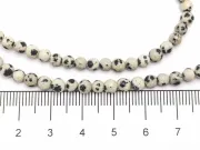 Sirag Jasp dalmatian sfere 4mm