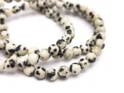 Sirag Jasp dalmatian sfere 4mm