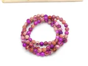 Sirag Jasp imperial sfere 4mm magenta