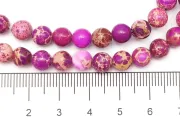 Sirag Jasp imperial sfere 6mm magenta