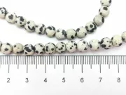 Sirag Jasp dalmatian mat sfere 6mm