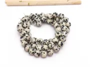 Sirag Jasp dalmatian mat sfere 6mm
