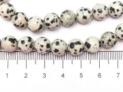 Sirag Jasp dalmatian sfere 8mm