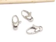 Inchizatoare carabina otel inoxidabil 316 hipoalergenic 20x11x5mm