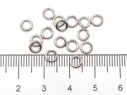 Zale otel inoxidabil 304 diametru 5mm, grosime 1mm  (50buc)