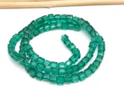 Margele cristal cub fatetat 4mm verde smarald (sirag)