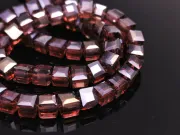 Margele cristal cub fatetat 6mm ametist AB (sirag)