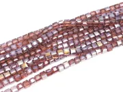 Margele cristal cub fatetat 6mm ametist AB (sirag)