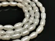 Sirag perle de cultura orez 4~3x3mm