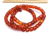 Sirag agate rosu tub 6x5.5mm