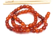 Sirag agate rosu tub 6x5.5mm