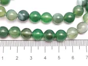 Sirag agate striped sfere 8mm verde