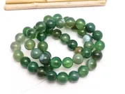 Sirag agate striped sfere 8mm verde