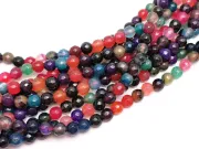 Sirag agate crackle fatetat 6mm mix