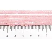 Sirag cuart roz disc fatetat 4x2mm