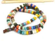 Sirag lava rondele 4.5x2.5mm multicolor