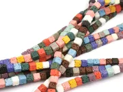 Sirag lava cub 4.5x4.5mm multicolor