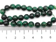 Sirag scurt ochi de tigru verde 6mm
