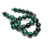 Sirag scurt ochi de tigru verde 6mm