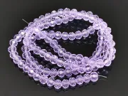 Margele cristal rondel fatetat 4x3mm violet (sirag)