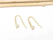 Tortite cercei otel inoxidabil 304 auriu 19x11x3mm