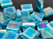 Miyuki Tila Transparent Teal AB 5g