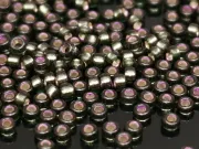 Miyuki Rocailles Rotunde 15/0 Silver Lined Dark Olive (10g)