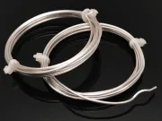 Sarma de modelaj non tarnish grosime 1.50mm placata cu argint (1.75m)