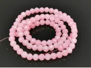 Set 6 siraguri de margele cristal rondel fatetat 4x3mm mix roz
