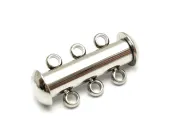 Inchizatoare otel inoxidabil 304 magnetica cu 3 bucle 20x10x6mm