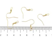 Tortite cercei otel inoxidabil 316 hipoalergenic auriu 20x19mm (2buc)