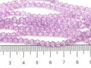 Margele cristal biconic 4mm lila AB (sirag)