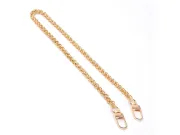 Lant metalic pentru maner poseta 46x0.6cm auriu
