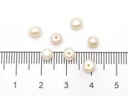 Perle de cultura semigaurite 4.5~4x4~3.5mm (2buc)
