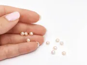 Perle de cultura semigaurite 4.5~4x4~3.5mm (2buc)