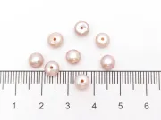 Perle de cultura semigaurite 5.5x4.5~4mm (2buc)