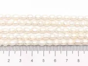 Sirag perle de cultura 7~6x4~5mm