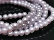 Perle de sticla 3mm mov lila (sirag)