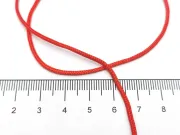 Rola snur nylon pentru bratari grosime 1.5mm rosu (150m)