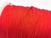 Rola snur nylon pentru bratari grosime 1.5mm rosu (150m)