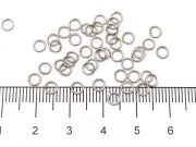 Zale otel inoxidabil 304 diametru 4mm, grosime 0.6mm (50buc)
