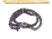 Margele cristal triunghi 3.5x4x3.5mm indigo AB (sirag)