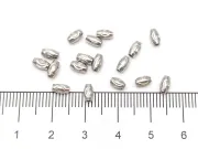 Margele otel inoxidabil 201 oval 5x3mm