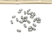 Margele otel inoxidabil 201 oval 5x3mm