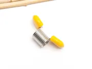 Bead Stopper - opritor margele pe ata 2.7x1.2x1cm galben portocaliu